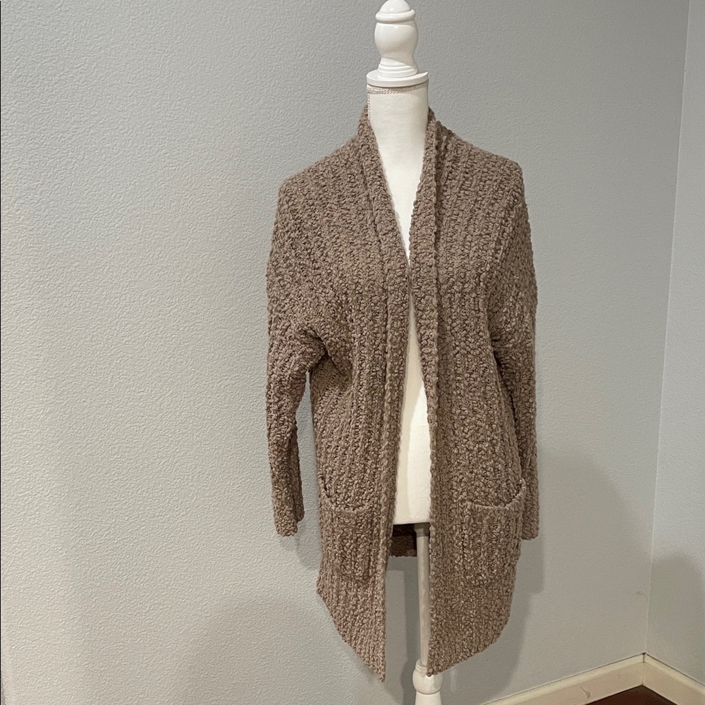 Miracle Cozy Brown Knit Cardigan